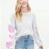Splendid Coming And Going Heart Sweater