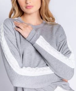 P.J. Salvage Winter Woods Longsleeve Heather Grey