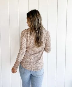 Splendid Forever Henley Toast Leopard