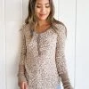 Splendid Forever Henley Toast Leopard