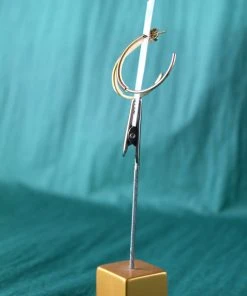 Sai Brazil Spiral Hoop Earring Med Gold