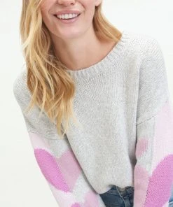 Splendid Coming And Going Heart Sweater