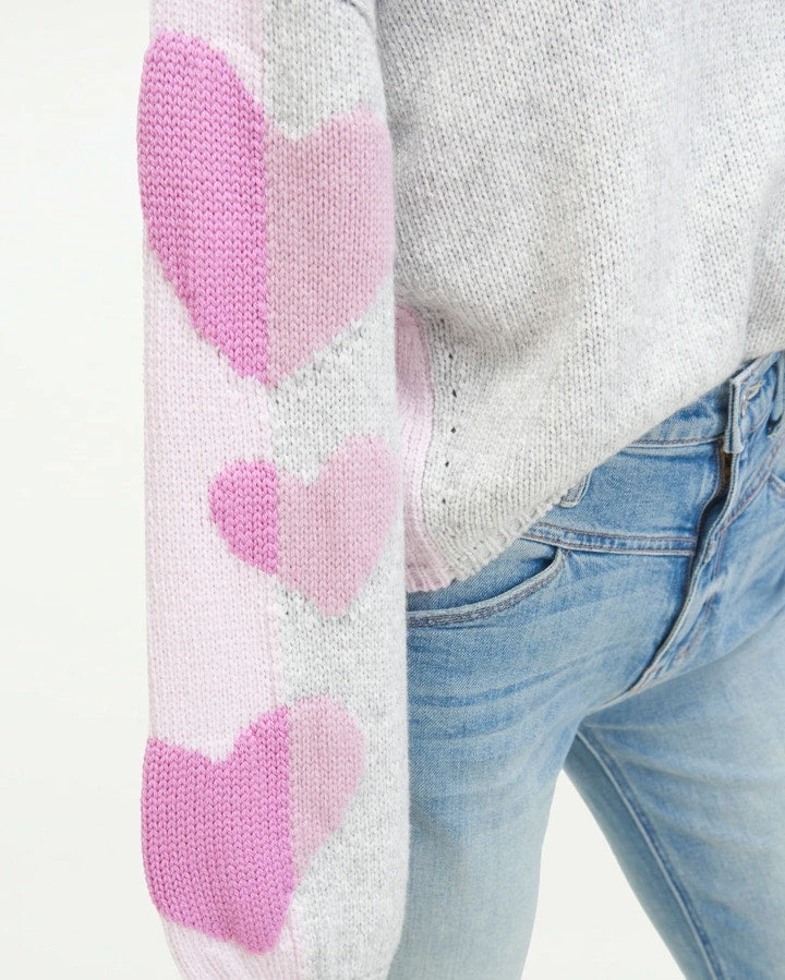 Splendid Coming And Going Heart Sweater 5 Splendid Coming And Going Heart Sweater