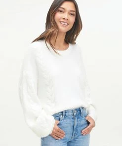 Splendid Natalia Sweater, Ivory