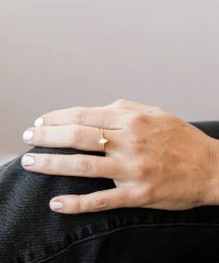 JaxKelly Opal Burst Ring