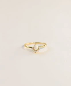 JaxKelly Opal Burst Ring