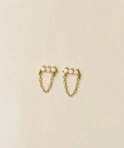 JaxKelly Stud -Opal Chain