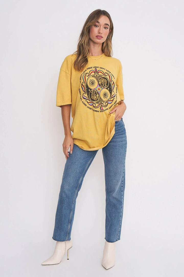 Project Social T Art Neuvo Tee Honey Mustard 3 Project Social T Art Neuvo Tee Honey Mustard