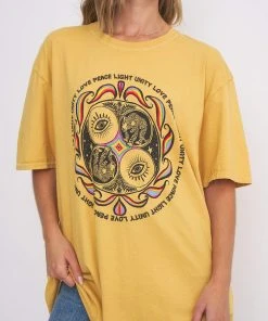 Project Social T Art Neuvo Tee Honey Mustard