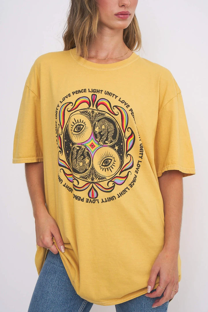 Project Social T Art Neuvo Tee Honey Mustard 4 Project Social T Art Neuvo Tee Honey Mustard