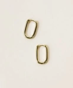 JaxKelly Gifting Rectangle Hoop Large