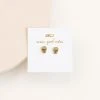 JaxKelly Skull Pavé Stud