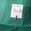 Sai Brazil Teardrop Pullthrough Earring Gold