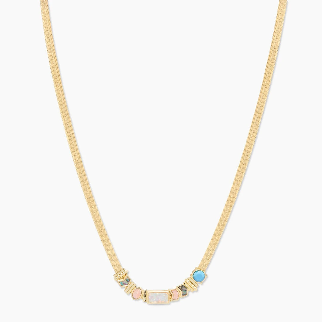 Gorjana Gifting Venice Gem Necklace Gold 3 Gorjana Gifting Venice Gem Necklace Gold