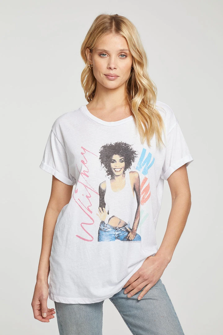 Chaser Whitney Tee White 4 Chaser Whitney Tee White